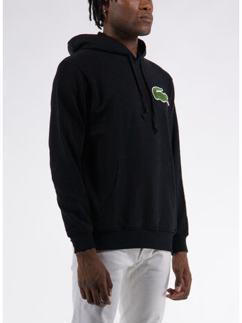FELPA HOODIE, BLACK, small