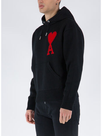 MAGLIONE ADC KNITTED, BLACKRED009, small