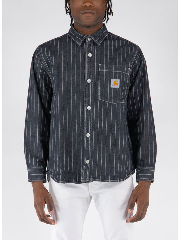 CAMICIA ORLEAN, 1XX06 BLACK/WHITE STONE, medium