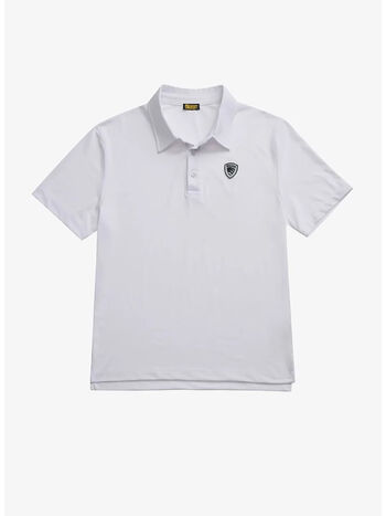 POLO TRASPIRANTE KEMP, 100 BIANCO OTTICO, small