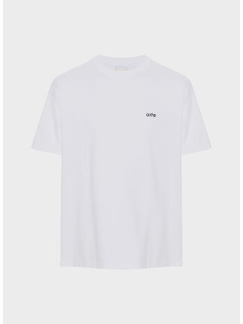 T-SHIRT FLOWERS POSTER ANTWERP, WHITE, small