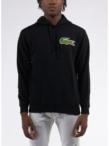 FELPA HOODIE, BLACK, small