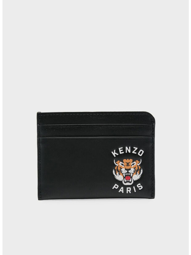 PORTACARTE KENZO VARSITY TIGER, 99 BLACK, large