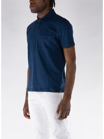 POLO S/S NEWLYN, NAVY, small