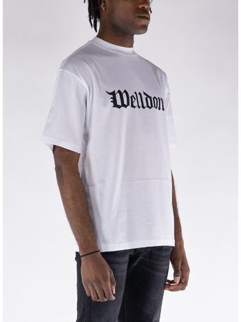 T-SHIRT GOTHIC LOGO PRINT, , small