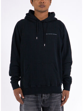 FELPA JOOST SWARTE CON CAPPUCCIO, BLACK, small