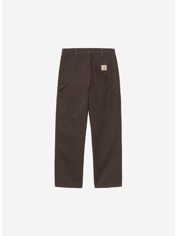 PANTALONE DOUBLE KNEE, 474O TOBACCO STONE CANVAS, small