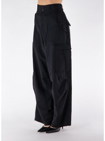 PANTALONE LADIES, BLACK, small