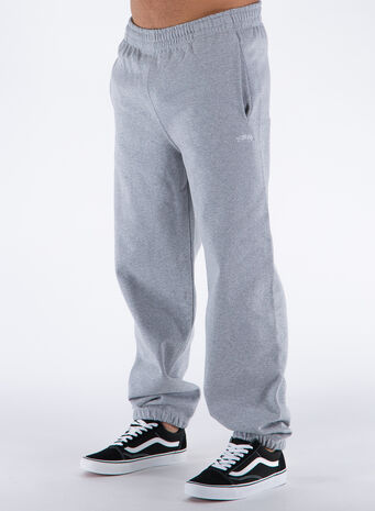 PANTALONE OVERDYED STOCK LOGO, GREYHEATHER, small