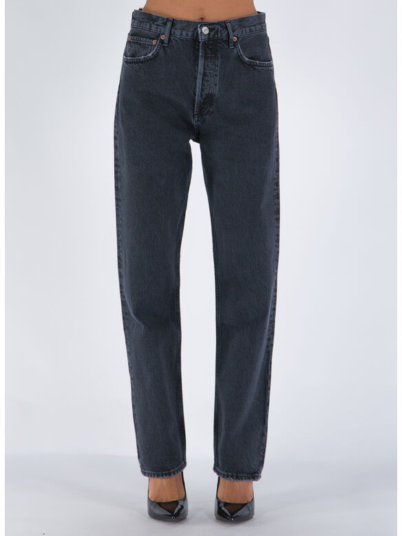 JEANS 90'S PINCH WAIST IN BLACK TEA, BLKTE BLACK TEA, medium