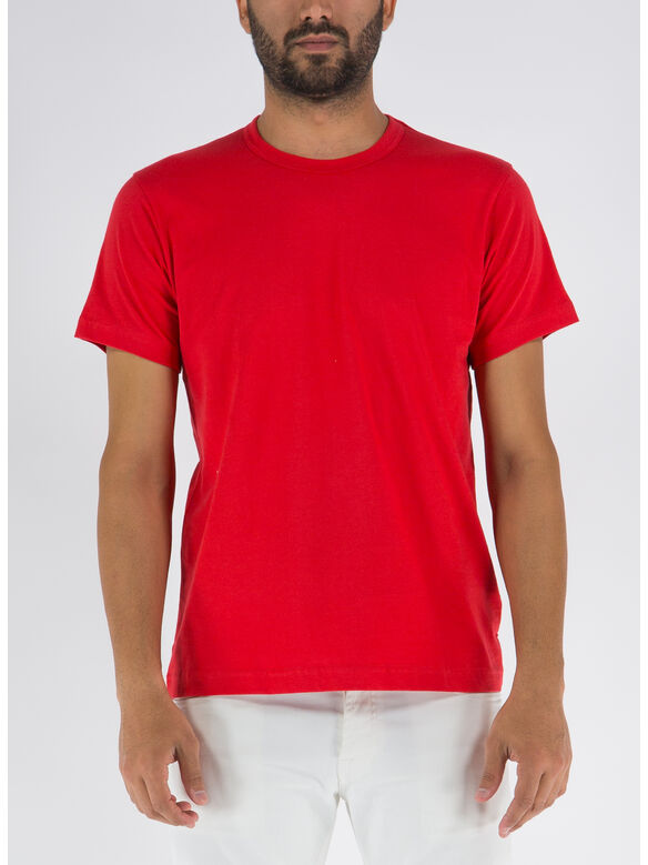 T-SHIRT MENS, 3 RED, medium