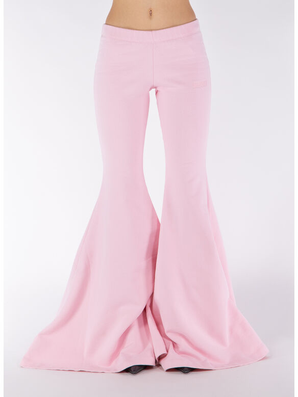 PANTALONE EXTREME FLARED, BABY PINK, medium