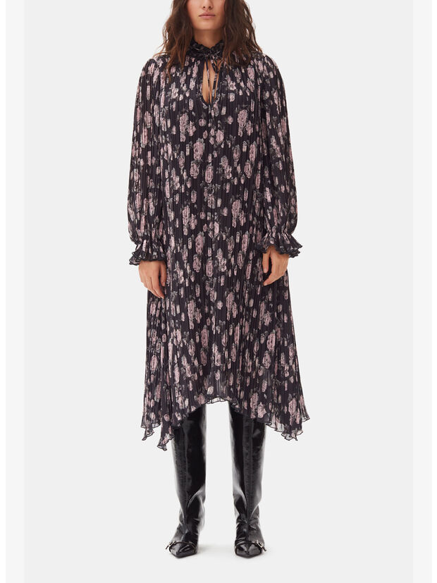 ABITO MIDI CON STAMPA FLOREALE, , large