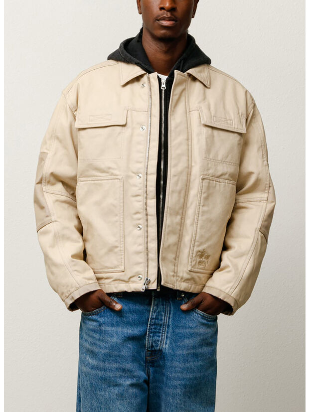 GIACCA UTILITY WORK, 1007 KHAKI, large