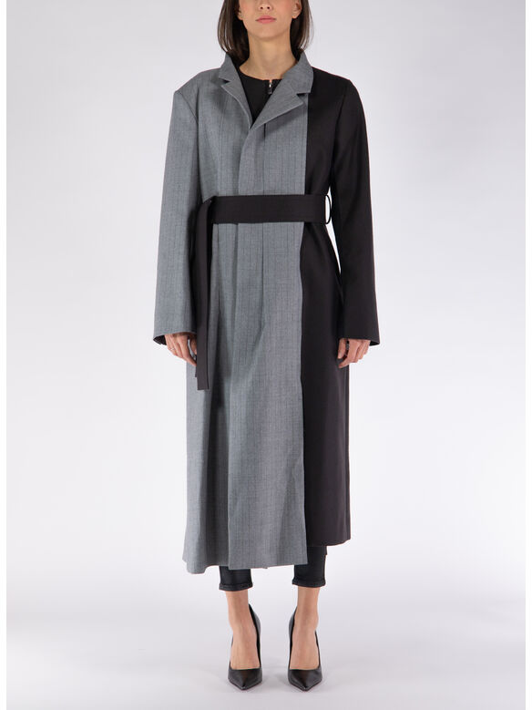 CAPPOTTO CHALK STRIPE, 314 GRAY BROWN, medium