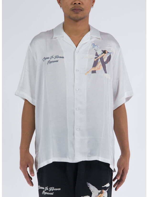 CAMICIA STORM IS HEAVEN, 72 FLAT WHITE, large