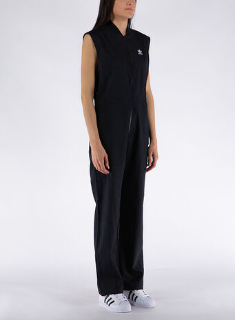 TUTA JUMPSUIT ADICOLOR CLASSICS LOOSE, BLACK, small