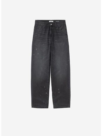 PANTALONE ARIN, 89EJ Black, destroy wash, splatter, small