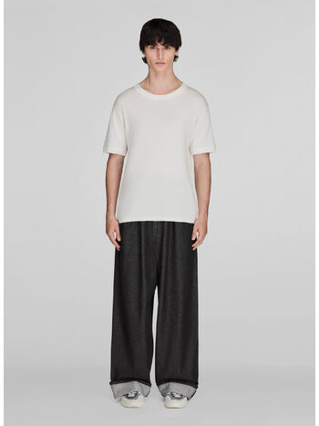 PANTALONE DENIM, BLACK, small