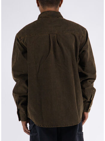 GIACCA GAREN, 1TS06 BLACK/DEEP H BROWN , small