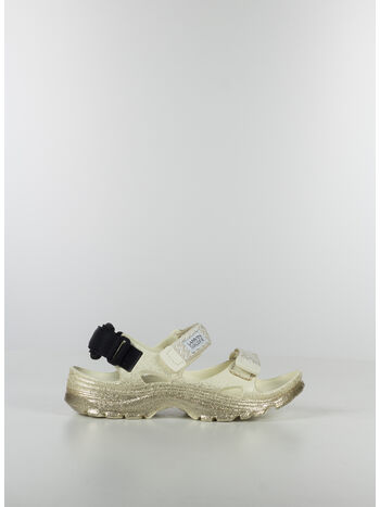 SCARPA CURB LANVIN x SUICOKE, M107 GOLD/LIGHT BEIGE, small