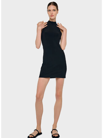 ABITO HALTER MINI, BLACK BLACK, small