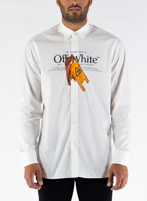 Camicia off white best sale uomo