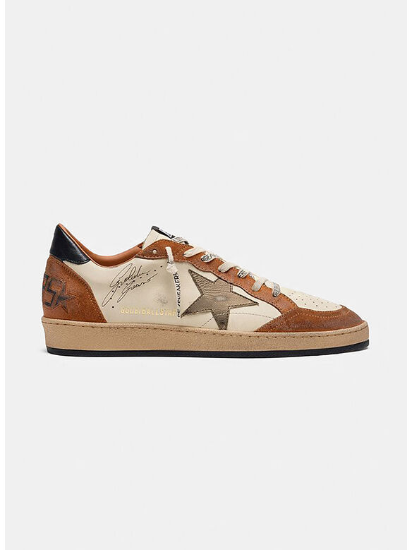 SCARPA BALLSTAR, 83405 WHITE BEIGE/WARM BROWN/OLIVE/BLACK, medium