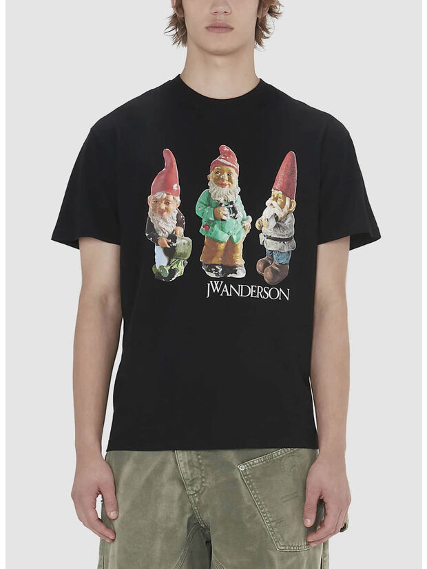 T-SHIRT GNOMO TRIO, 999 BLACK, large