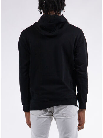 FELPA HOODIE, BLACK, small