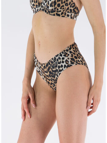 COSTUME SLIP RECYCLED PRINTED CORE, LEOPARD, small