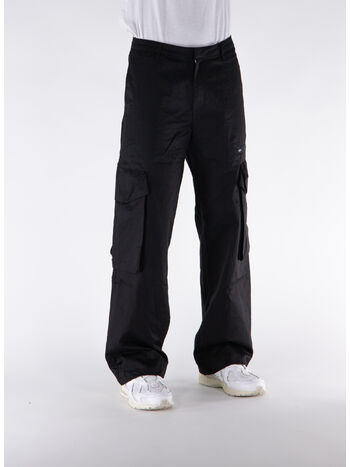 JEANS OVERSIZED 3D POCKETS, BLACK, small