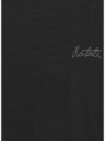 T-SHIRT BOXY LOGO, 1000 BLACK, small