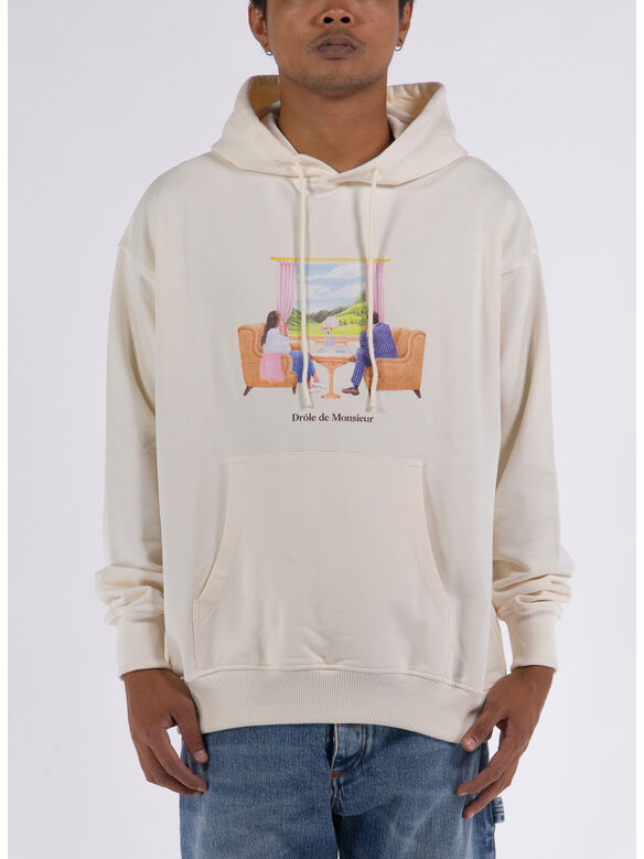 FELPA HOODIE VOYAGE, CM CREAM, medium