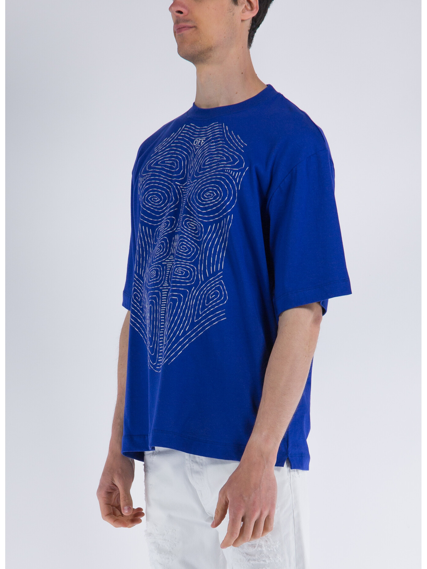 1984378 White Stitched Tee main image 0