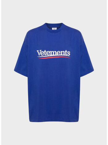T-SHIRT CAMPAIGN LOGO, ROYAL BLUE, small