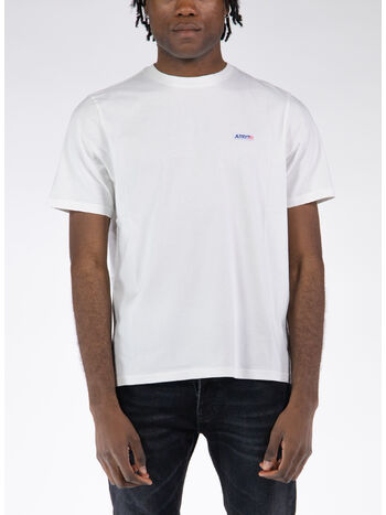 T-SHIRT GIROCOLLO, 502W WHITE, small