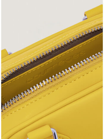 BORSA MINI LEATHER BOWLING, 2057 OCRE, small