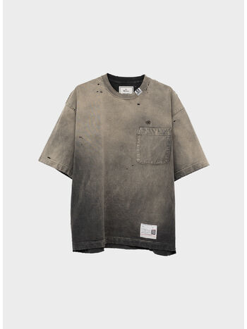 T-SHIRT SUN FADED, BLACK, small