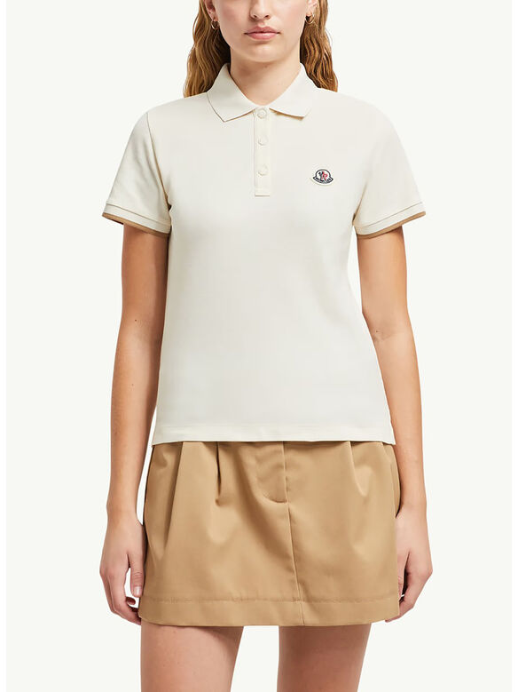 POLO IN PIQUET CON LOGO RICAMATO, 034, medium