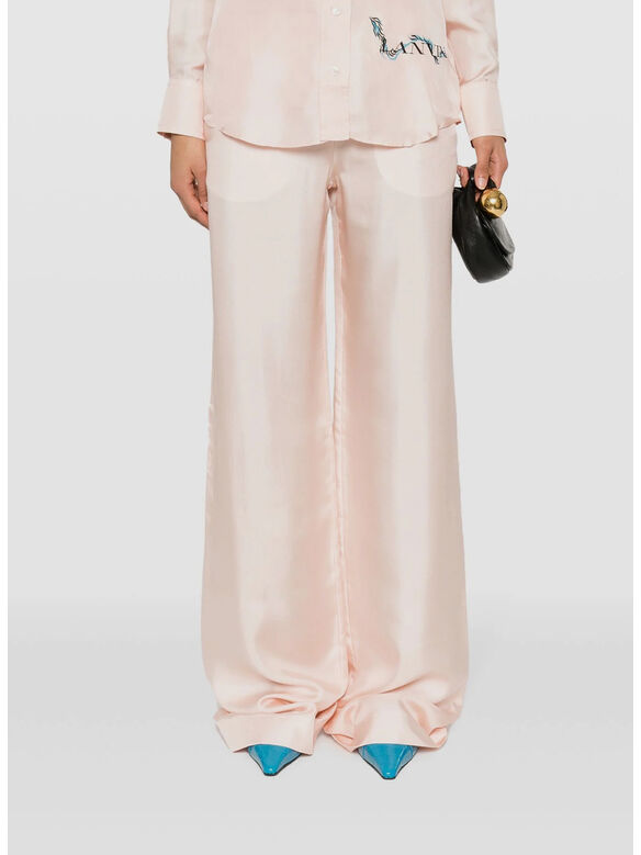 PANTALONE WIDE LEG, 520 ROSÉ, medium