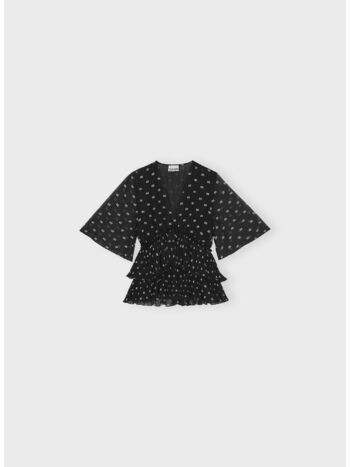 BLUSA PLEATED FLOUNCE, , small