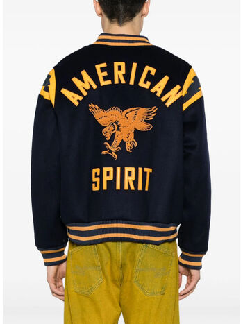 GIUBBOTTO BOMBER AMERICAN SPIRIT LIGHTING, , small