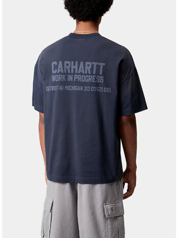T-SHIRT S/S DISTANCE, VQ4J JUPITER STONE DYED, small