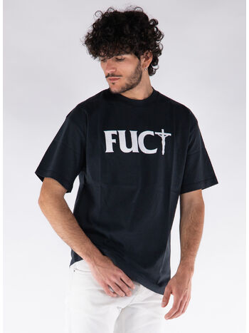 T-SHIRT CROSS, BLK0001 BLACK, small