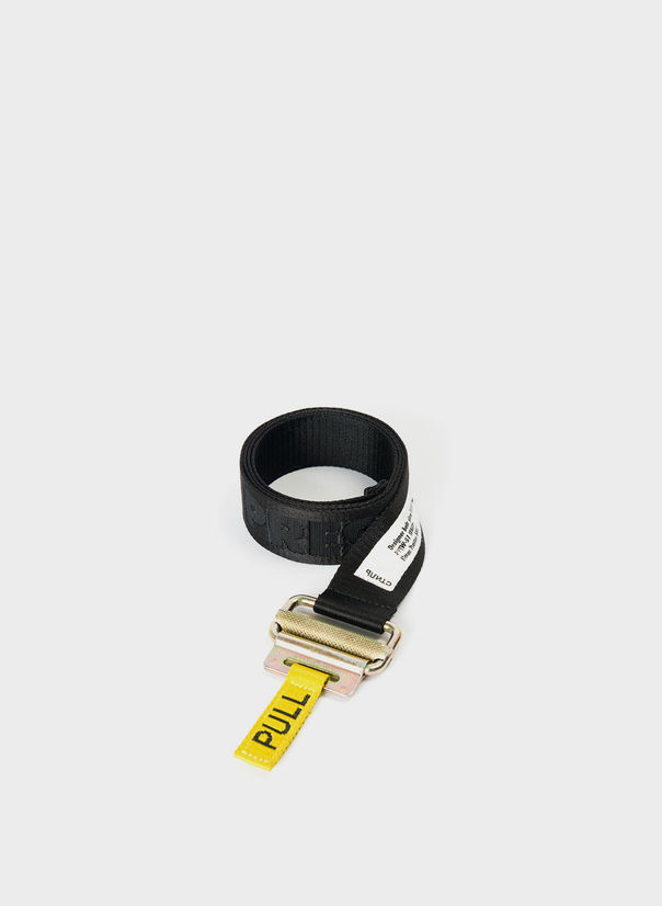 CINTURA HERON PRESTON BELT, BLACK/BLACK, large