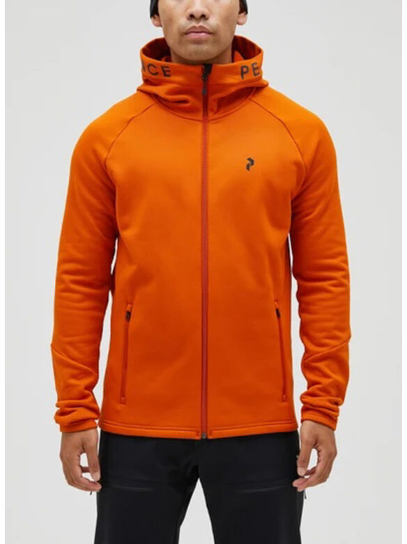 FELPA RIDER ZIP, GOLD FLAME, medium