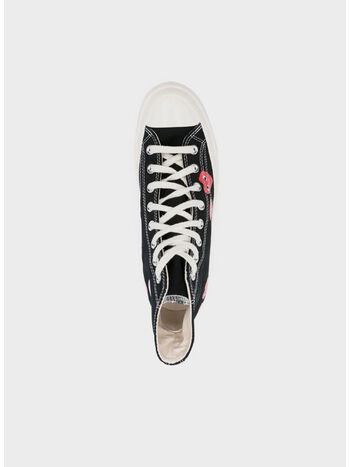 SCARPA MULTI HEART CHUCK TAYLOR 70 HIGH UNISEX, BLACK, small