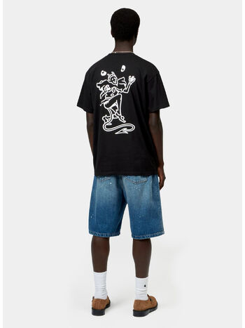 T-SHIRT PLAYING CARDS, 89XX BLACK, small