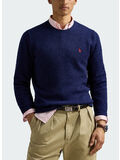 MAGLIONE IN LANA, BRIGHT NAVY, thumb